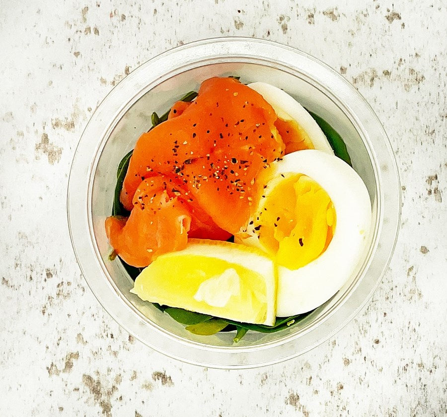 Smoked Salmon & Egg Protein Pot