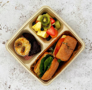 VEGAN Bento on Gluten Free Bread