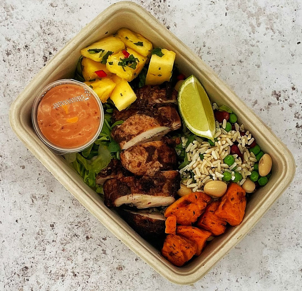 Jerk Chicken Sunshine Bowl