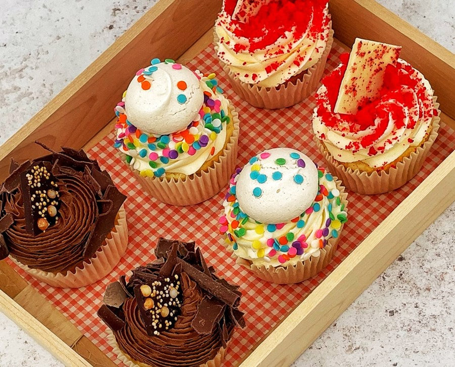 Fancy Cupcake Boxes (6 or 12)